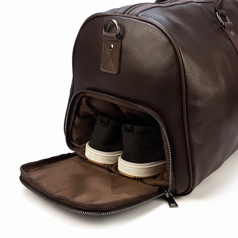 PU Leather Gym Bag