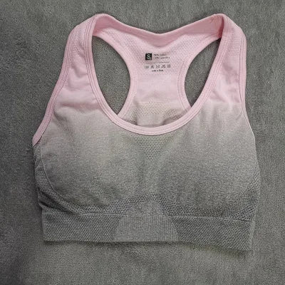 Ombre Colour Compression Workout Top