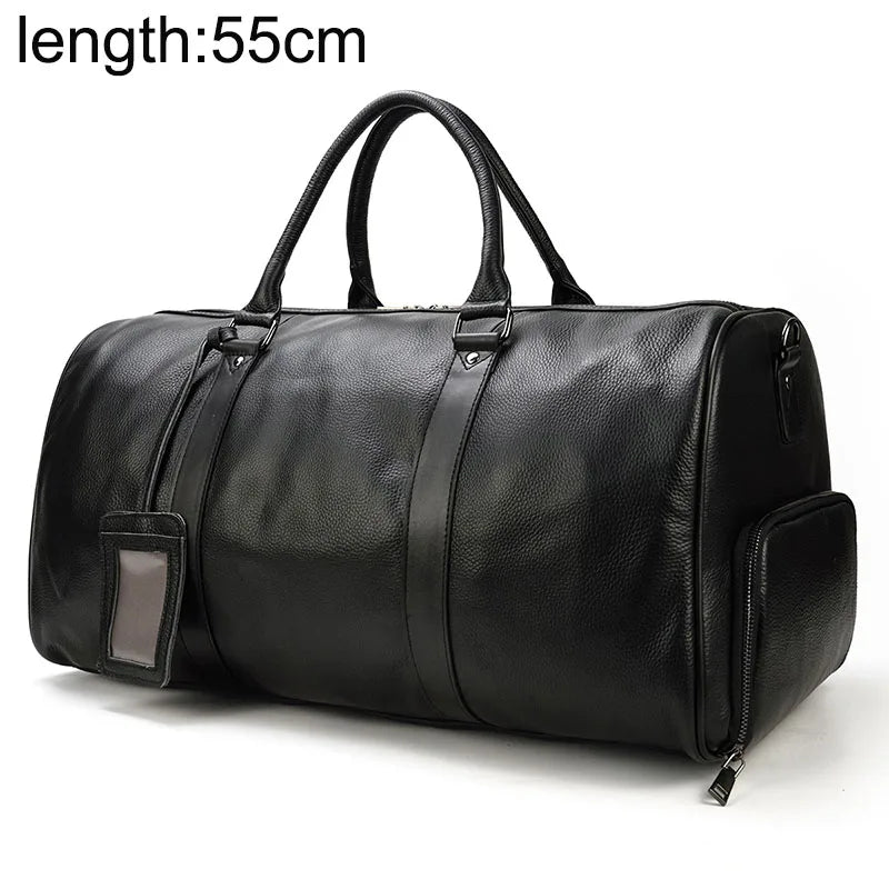 PU Leather Gym Bag