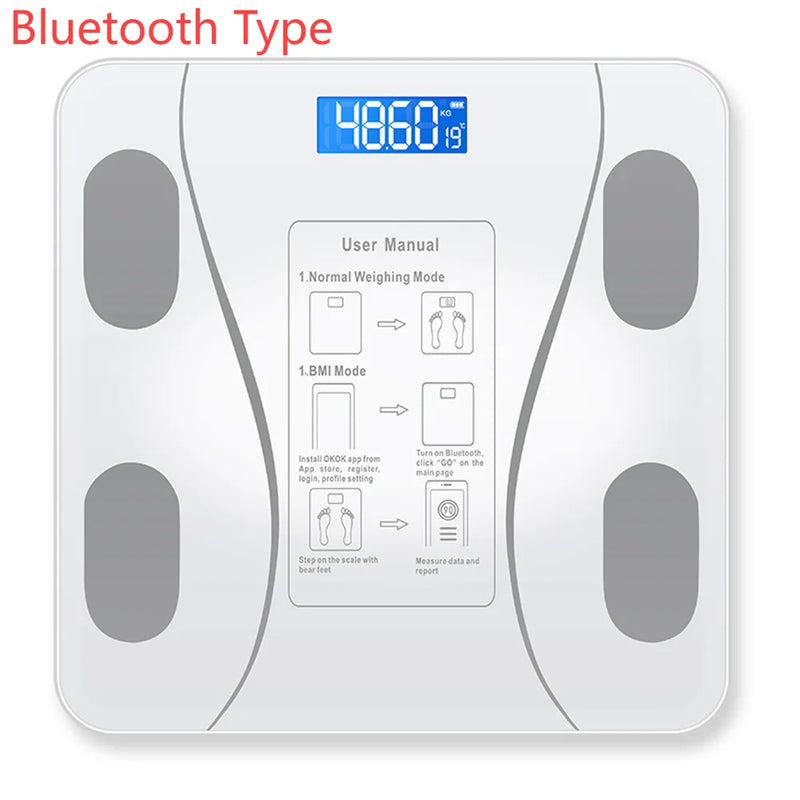 Bluetooth Smart Body Fat Digital Scale