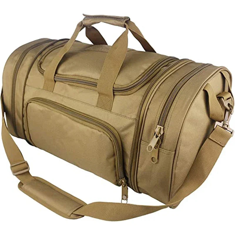 Waterproof Duffle Bag with Shoe Compartment