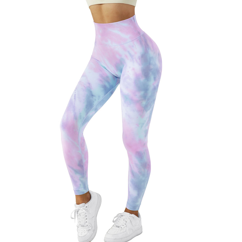 Tie Dye Booty Lifting Fitness Leggings