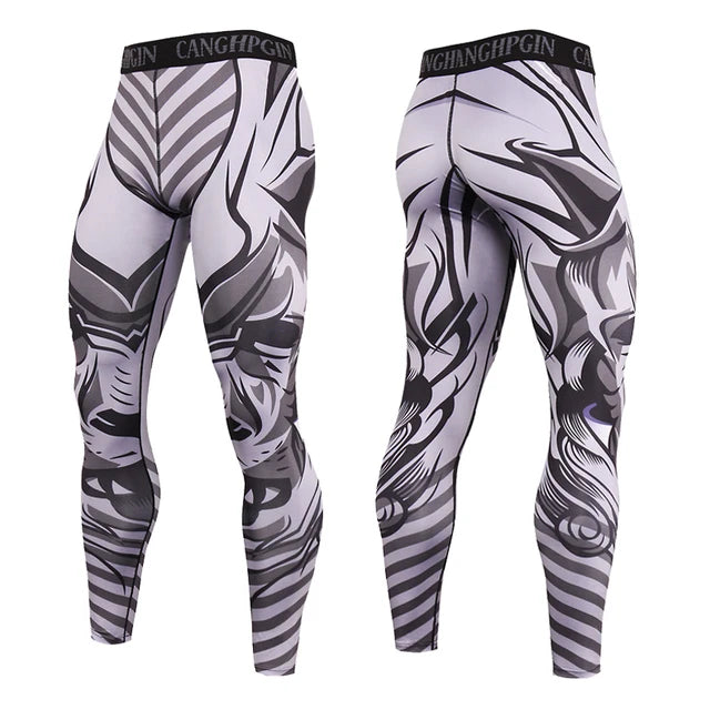 Sporty Crossfit Bodybuilding Compression Tights