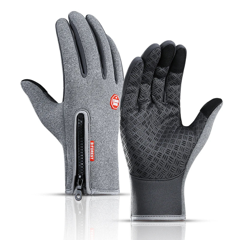 Touch Screen Cycling Gloves With Wrist Support