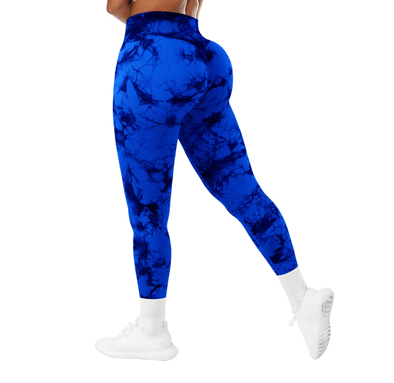 Tie Dye Booty Lifting Fitness Leggings