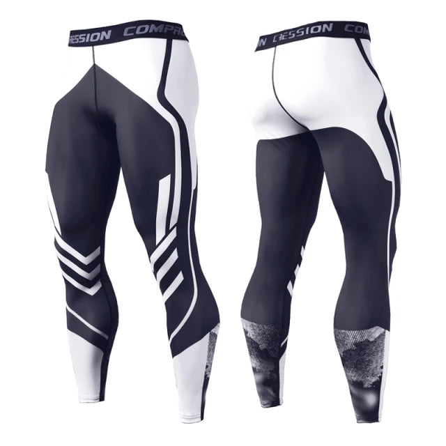 Sporty Crossfit Bodybuilding Compression Tights