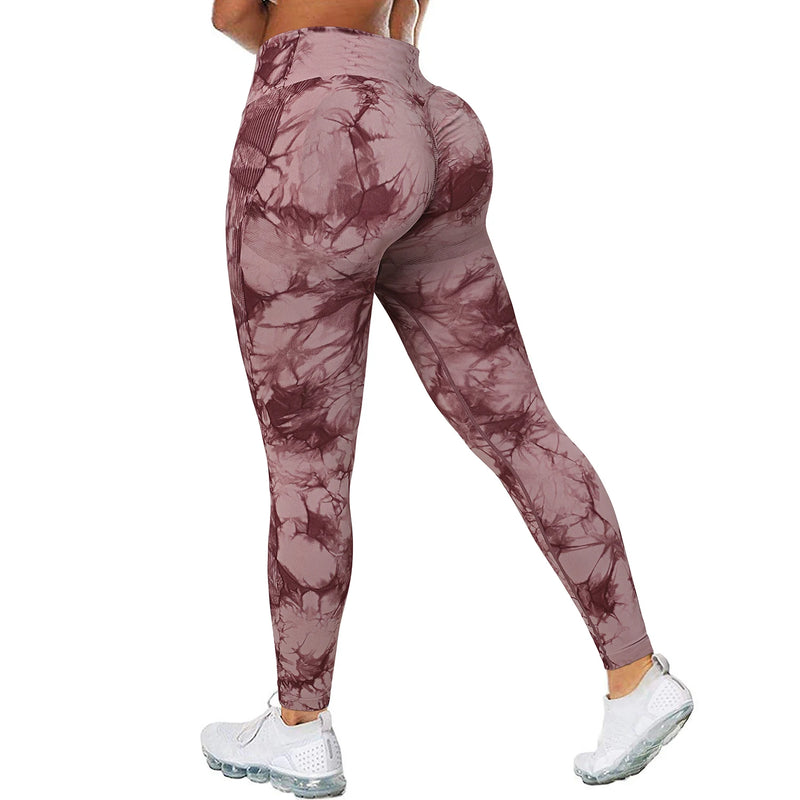 Tie Dye Booty Lifting Fitness Leggings