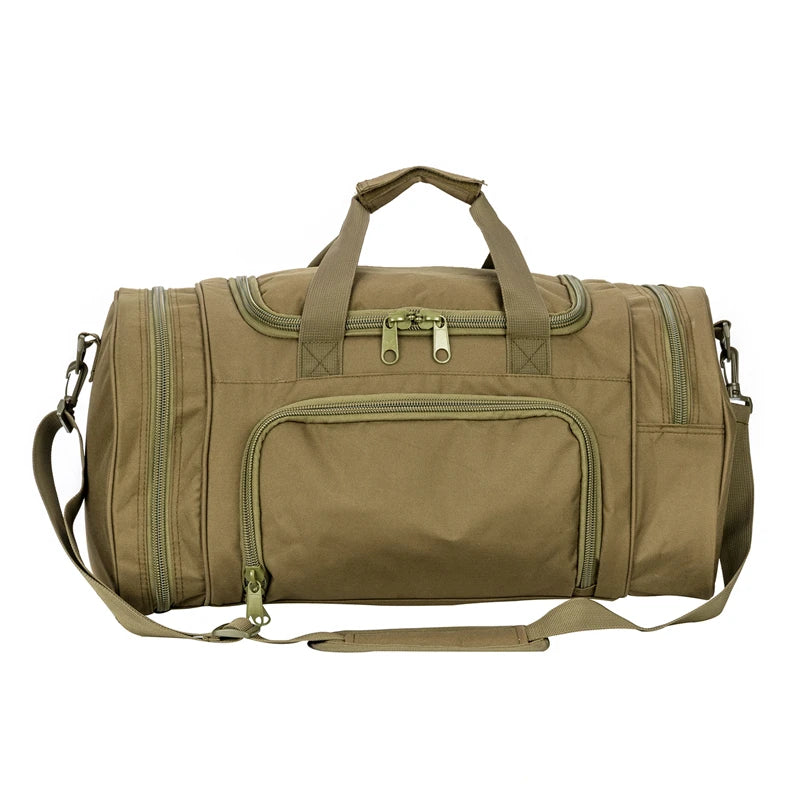 Waterproof Duffle Bag with Shoe Compartment