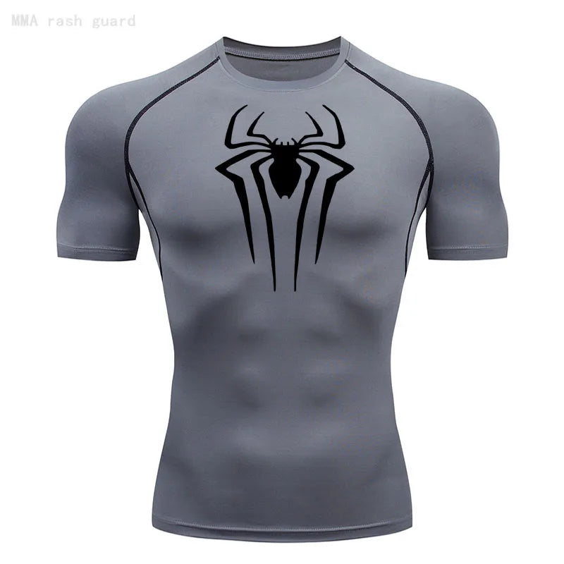 Quick Dry Breathable Casual Compression Shirt