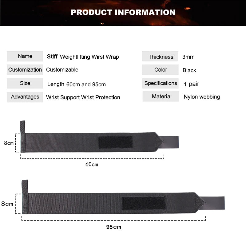 Power Lifting Wrist Wrap