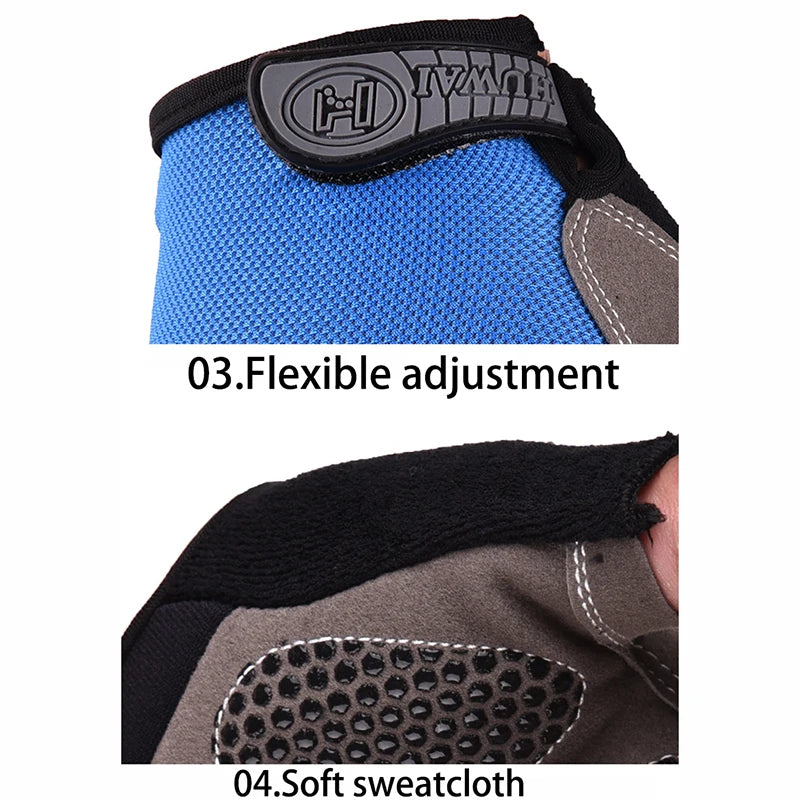 Half Finger Sports Gym Gloves