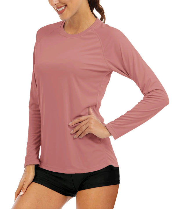 Quick Dry Women's UPF 50+ Long Sleeve T-Shirts