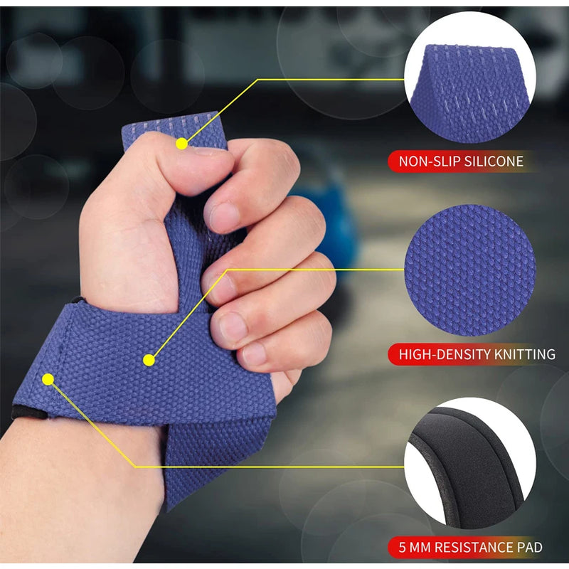 Anti Slip Weightlifting Wrist Straps