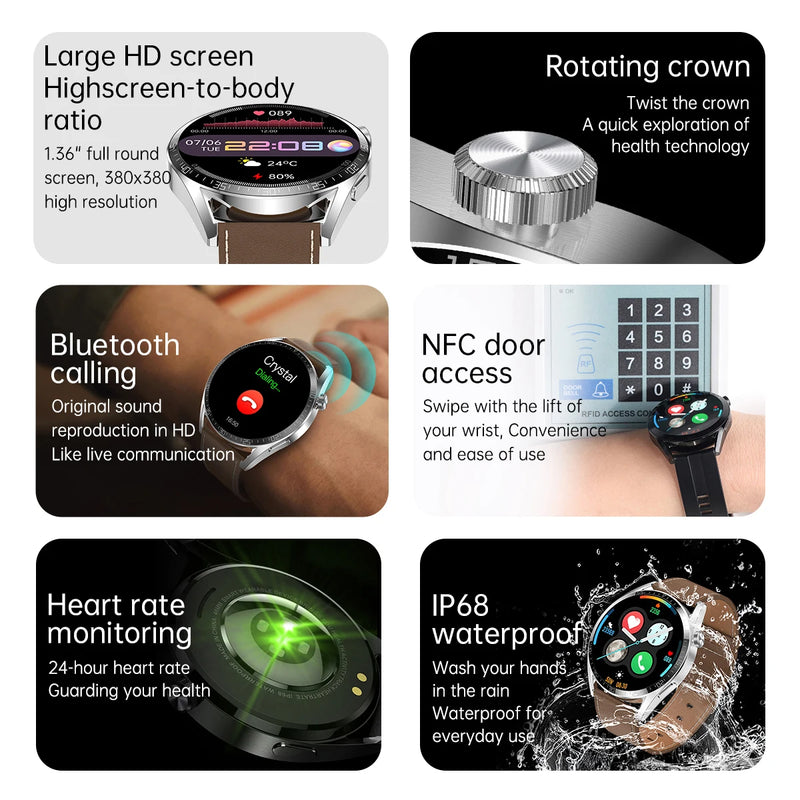 IP68 Waterproof Smartwatch